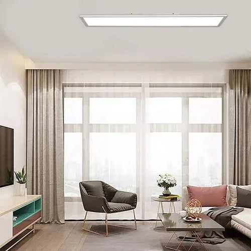 Plafón LED Embutido 60x120cm – 96W con Transformador