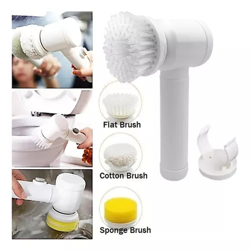 MultiClean- Cepillo De Limpieza Eléctrico 5 En 1