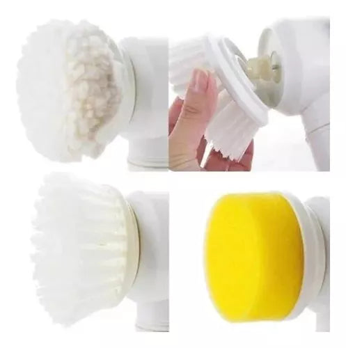 MultiClean- Cepillo De Limpieza Eléctrico 5 En 1