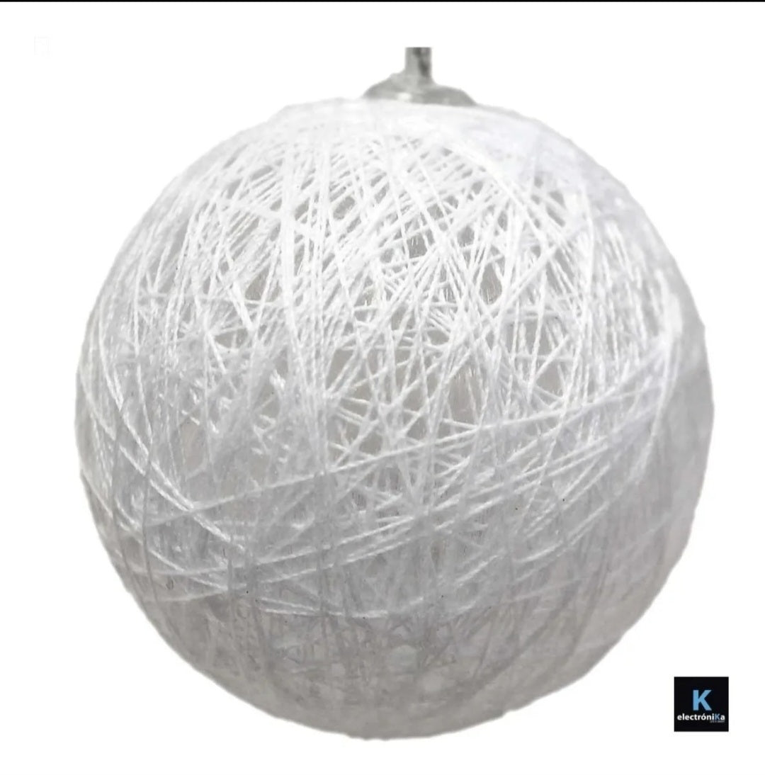Guirnalda de Luces Decorativas en Forma de Bola – Luz Cálida (2 m)