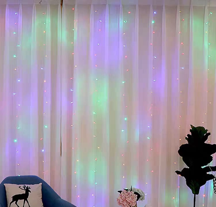 Cortinas de Adorno luces Led 3x2 metros