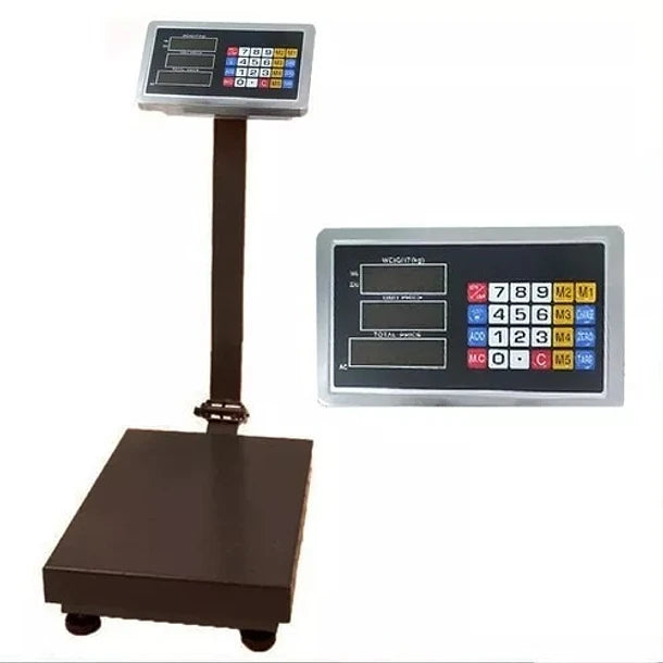 ⚡ Balanza Digital de Plataforma Recargable ⚡