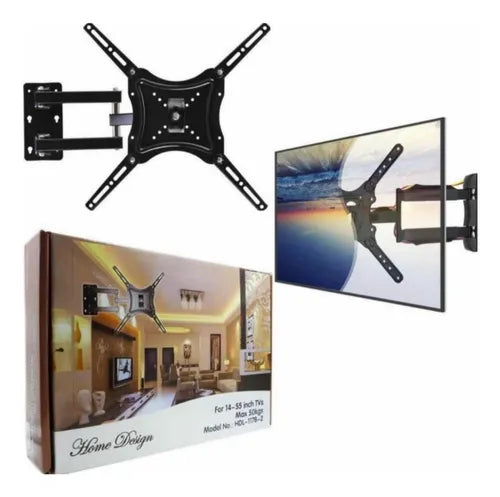 Soporte Tv De 14 A 55 Con Brazo, Modelo Hdl-117b-2