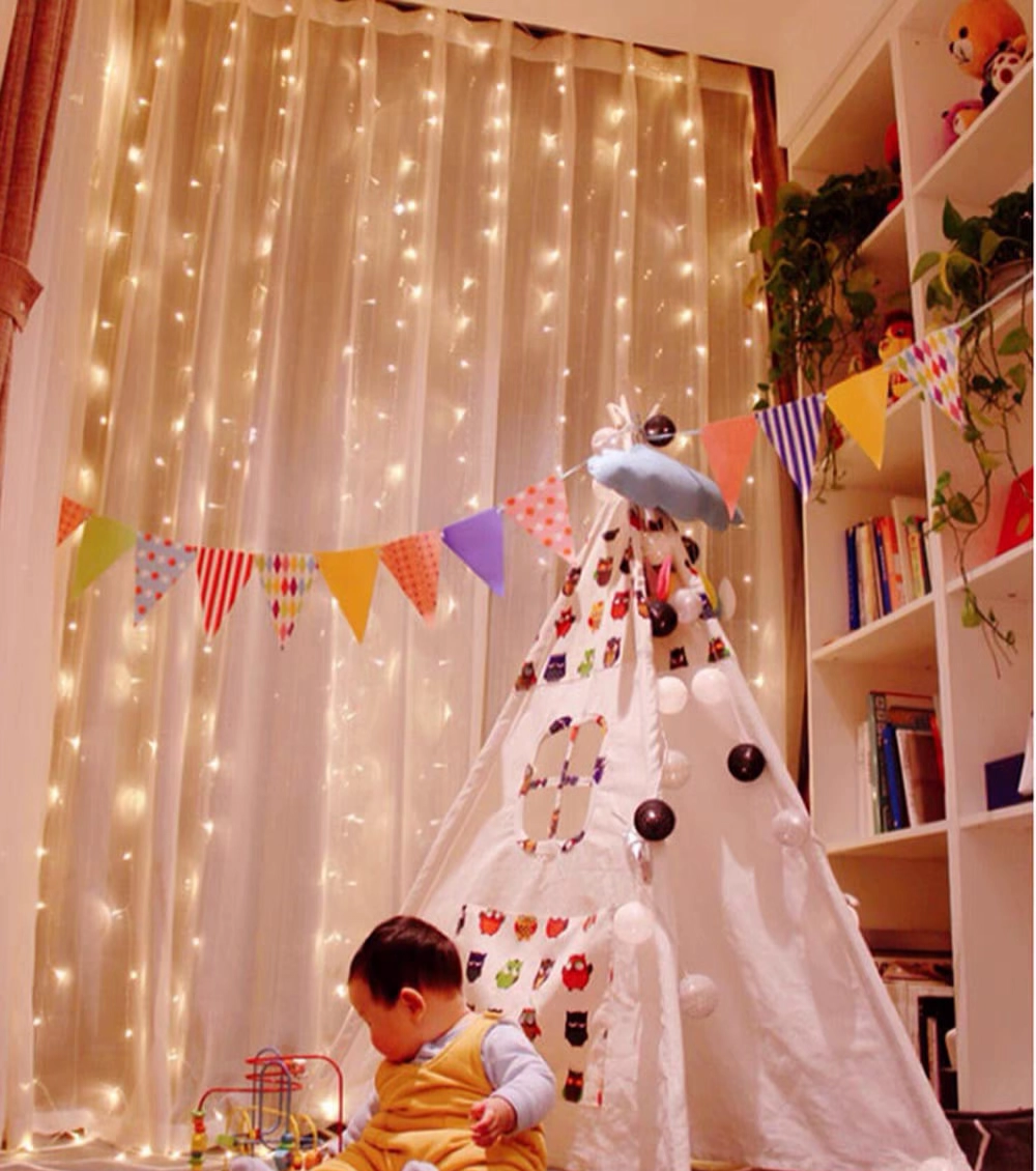 Cortinas de Adorno luces Led 3x2 metros