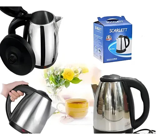 Hervidor Eléctrico de Acero Inoxidable 2 Litros