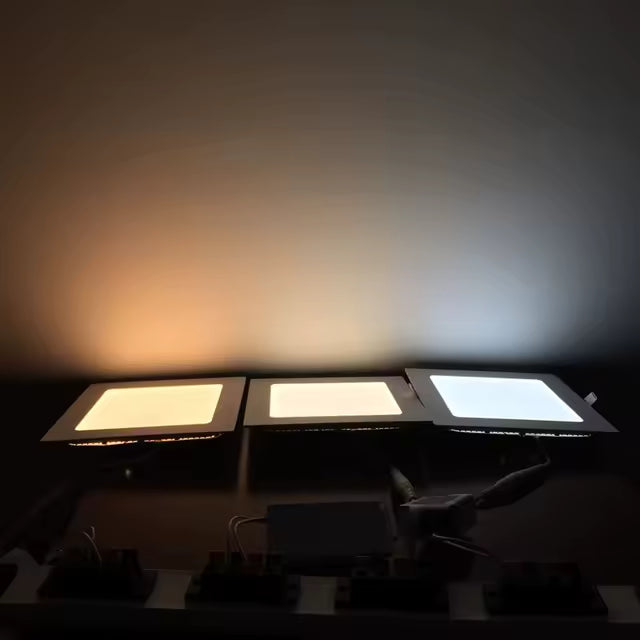 Plafón LED Embutido (18W / 24W): Iluminación Discreta y de Alto Impacto